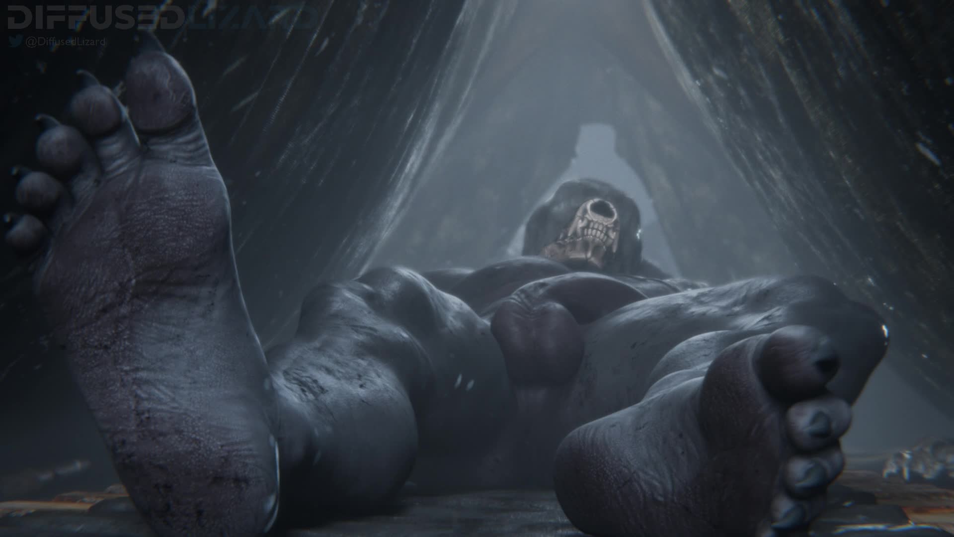 Demon Footjob – Original NSFW animation thumbnail