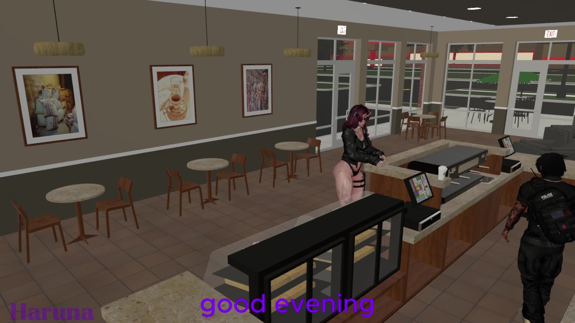 Starbucks Girl’s Deepthroat – VRChat NSFW animation thumbnail