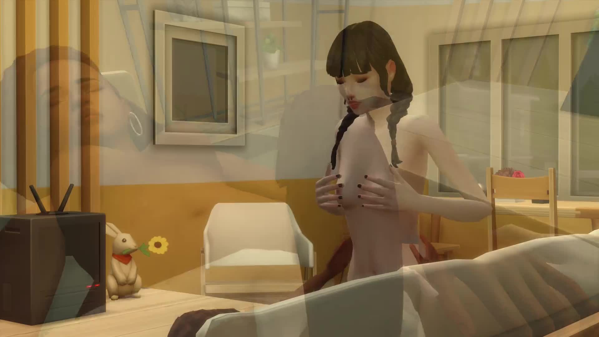 Dark Futa Fucks Light-Skinned Cutie – The Sims 4 NSFW animation thumbnail
