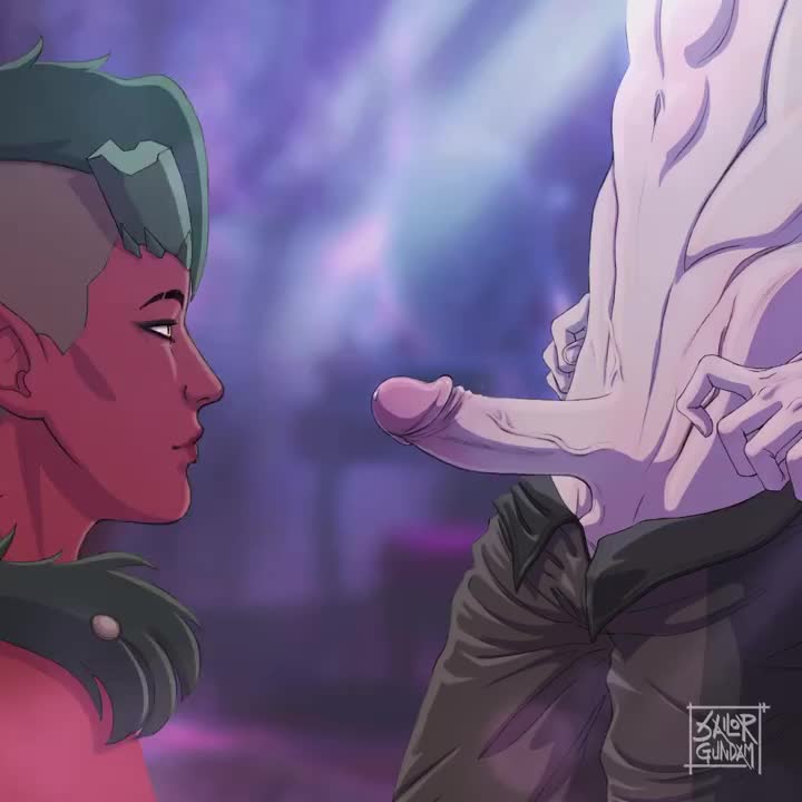 Karlach Kisses Astarion’s Veiny Cock – Baldur’s Gate 3 NSFW animation thumbnail