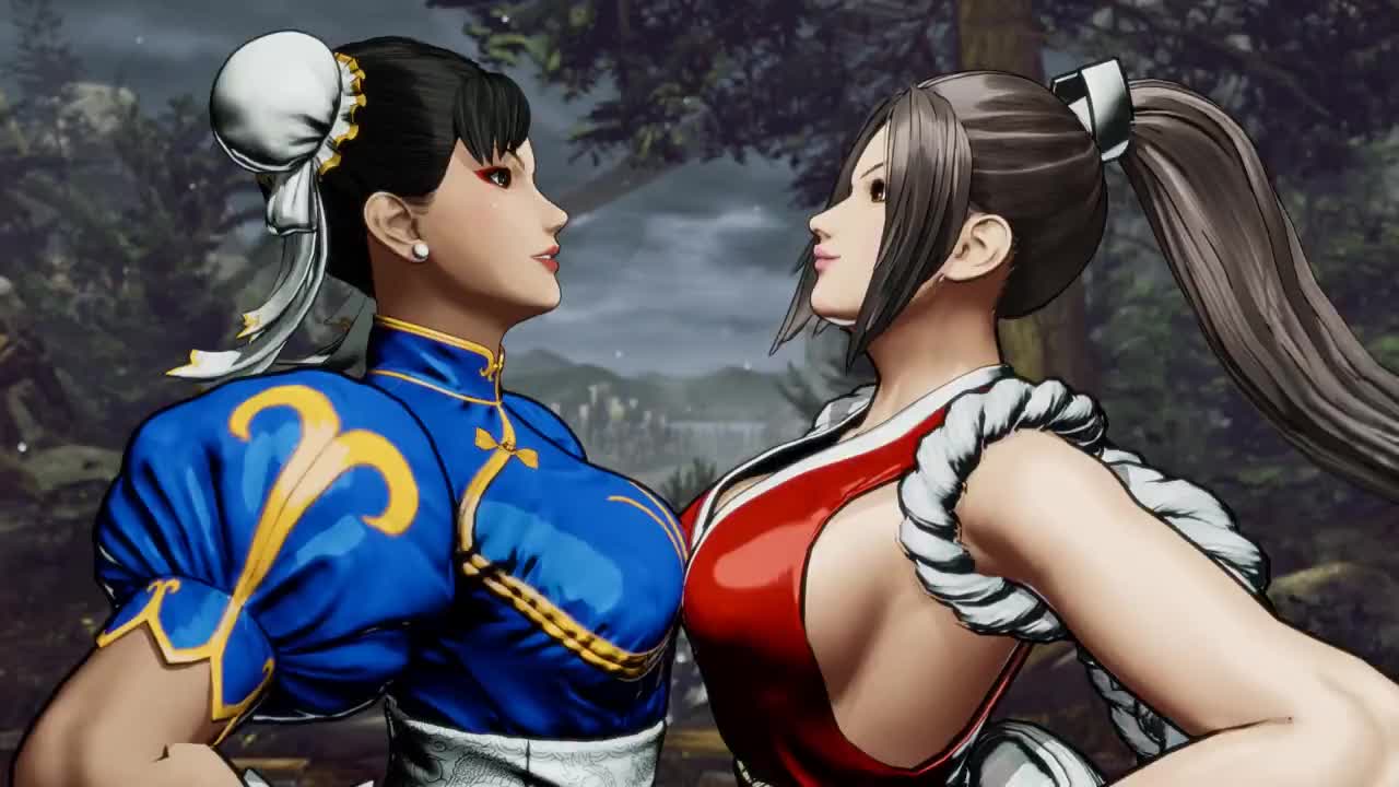 Chun-Li vs. Mai Shiranui-Fatal Fury NSFW animation thumbnail