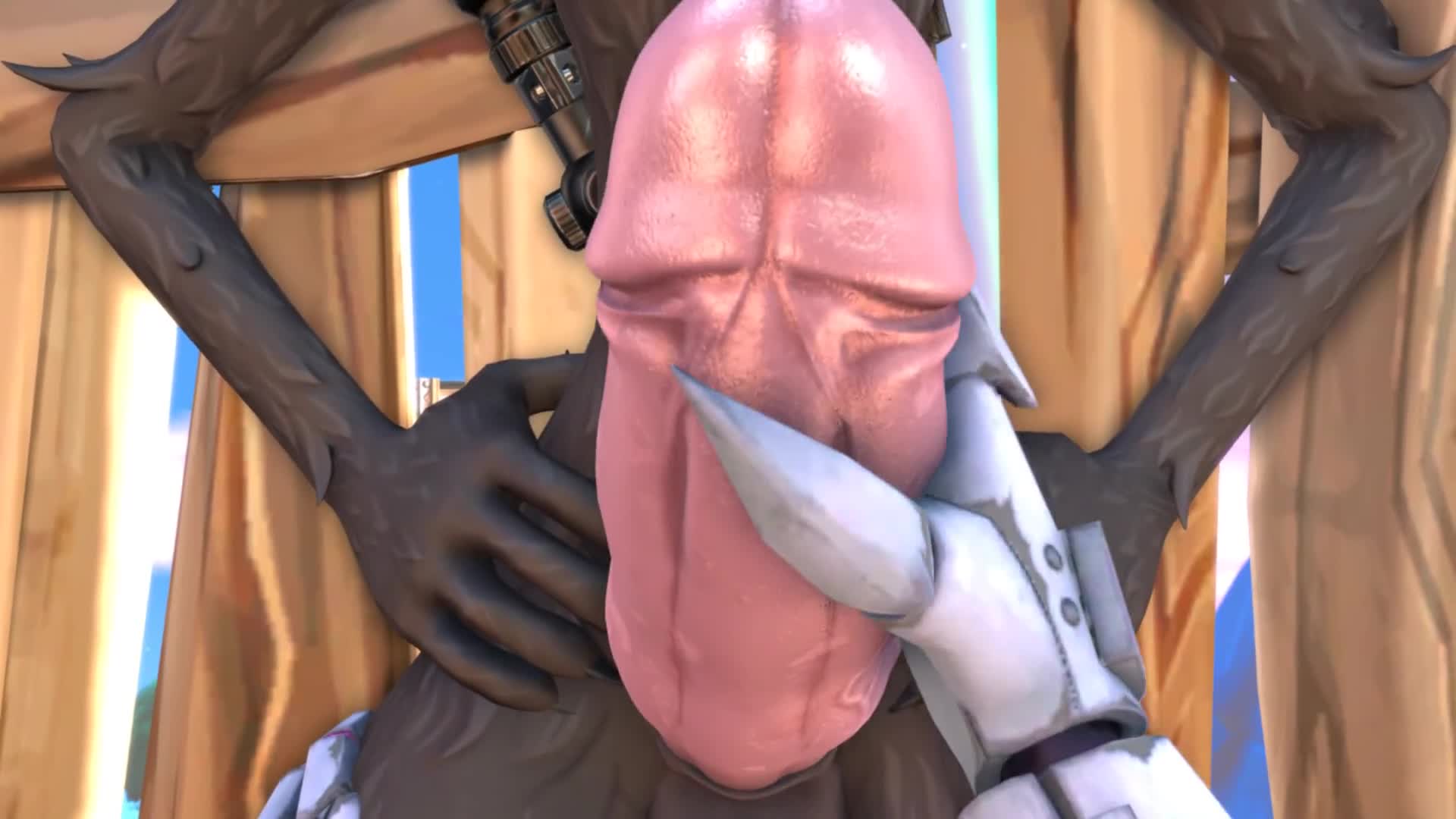 Fishstick Futanari Facefucks POV – Fortnite NSFW animation thumbnail