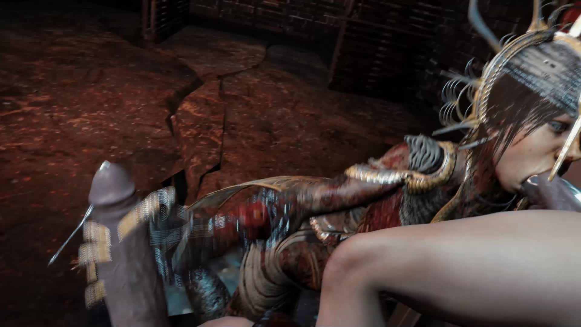 Kate Denson’s Futa Threesome-Dead by Daylight NSFW animation thumbnail