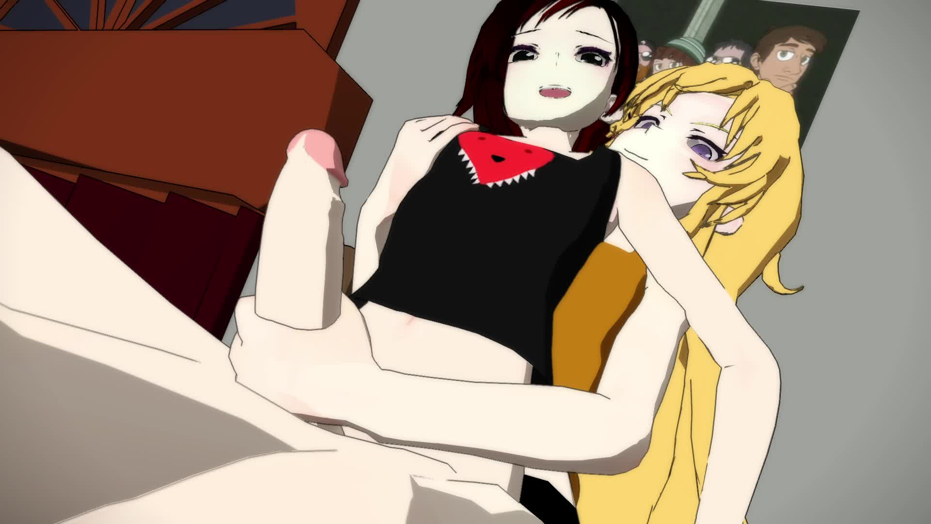 Yang’s Futa Handjob – RWBY NSFW animation thumbnail