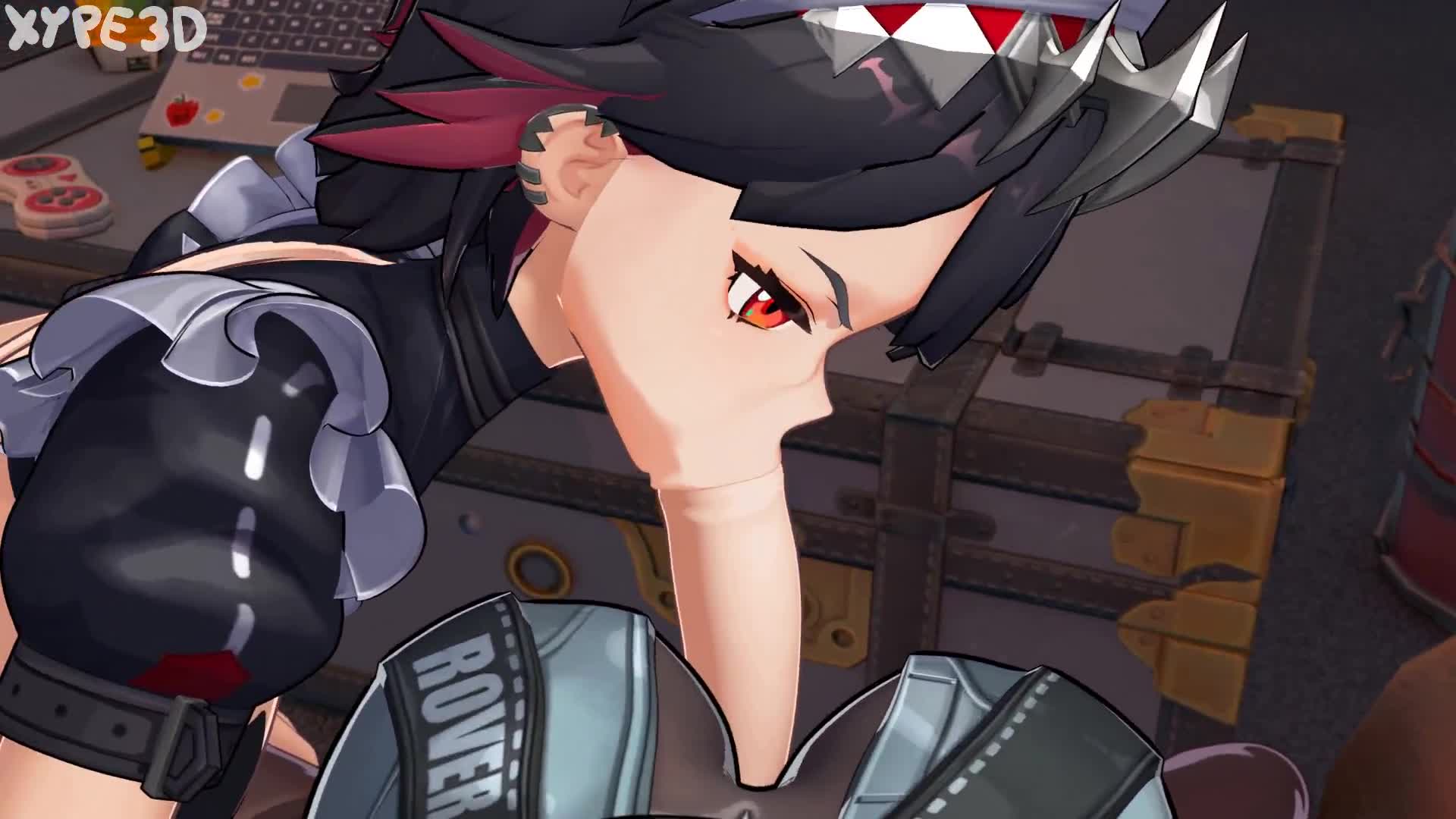 Ellen Joe Deepthroats Jane Doe – Zenless Zone Zero NSFW animation thumbnail