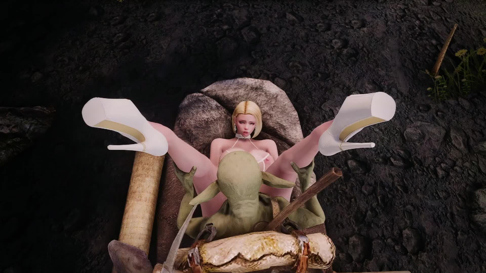 Blonde Knight’s Goblin Fuck-Skyrim NSFW animation thumbnail