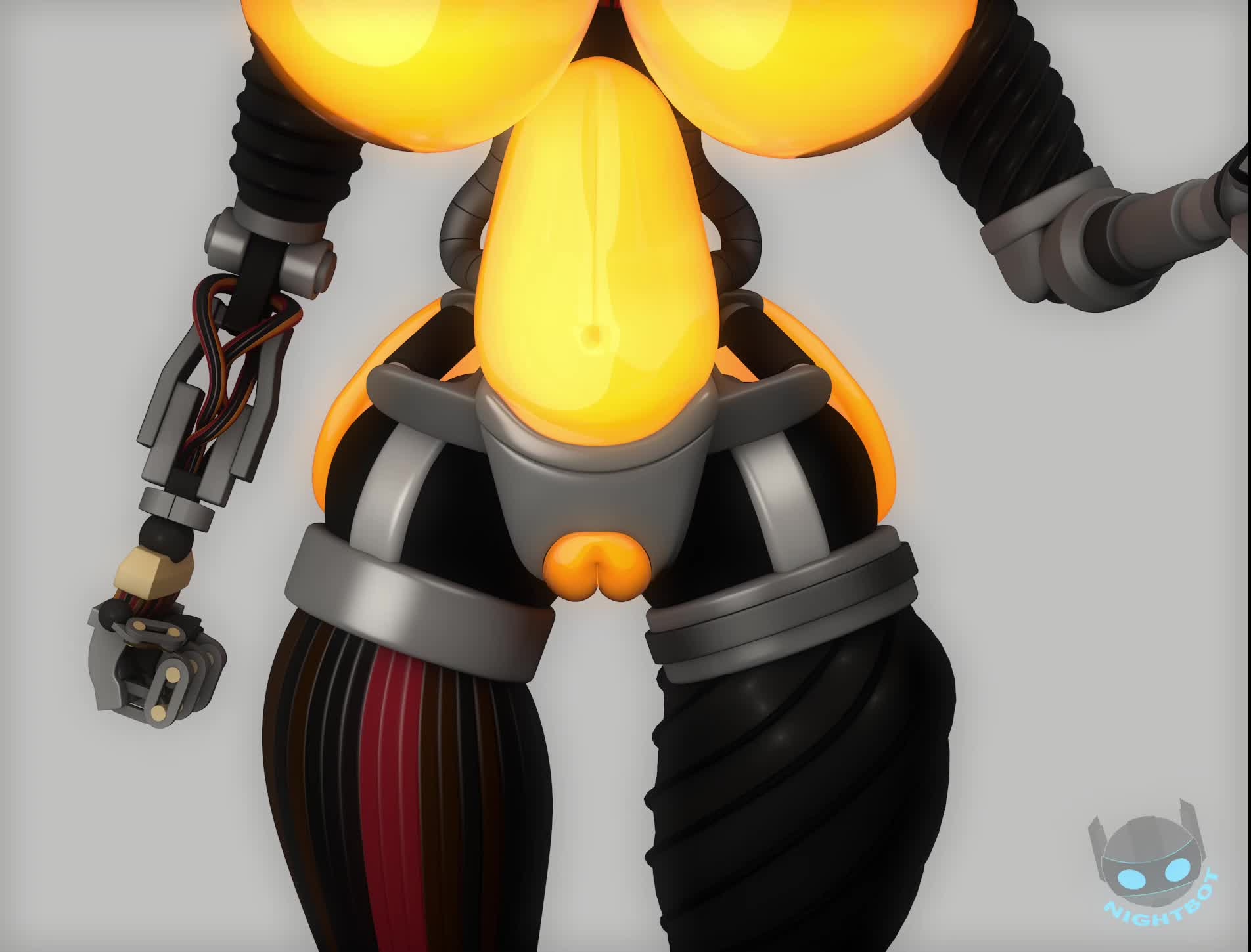 Mimic Futa Cock Tease – FNAF Secret of the Mimic NSFW animation thumbnail