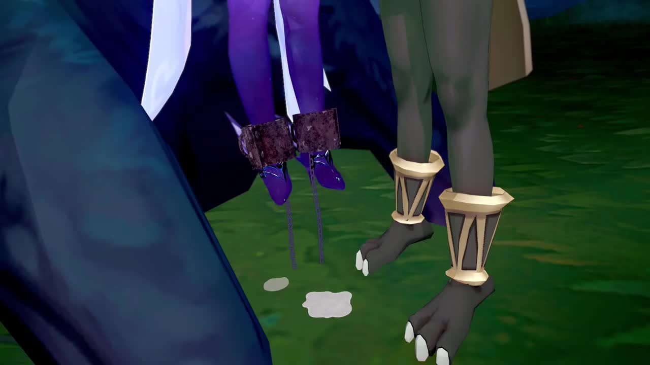 Skirk Gangbanged by Hilichurls -Genshin Impact NSFW animation thumbnail