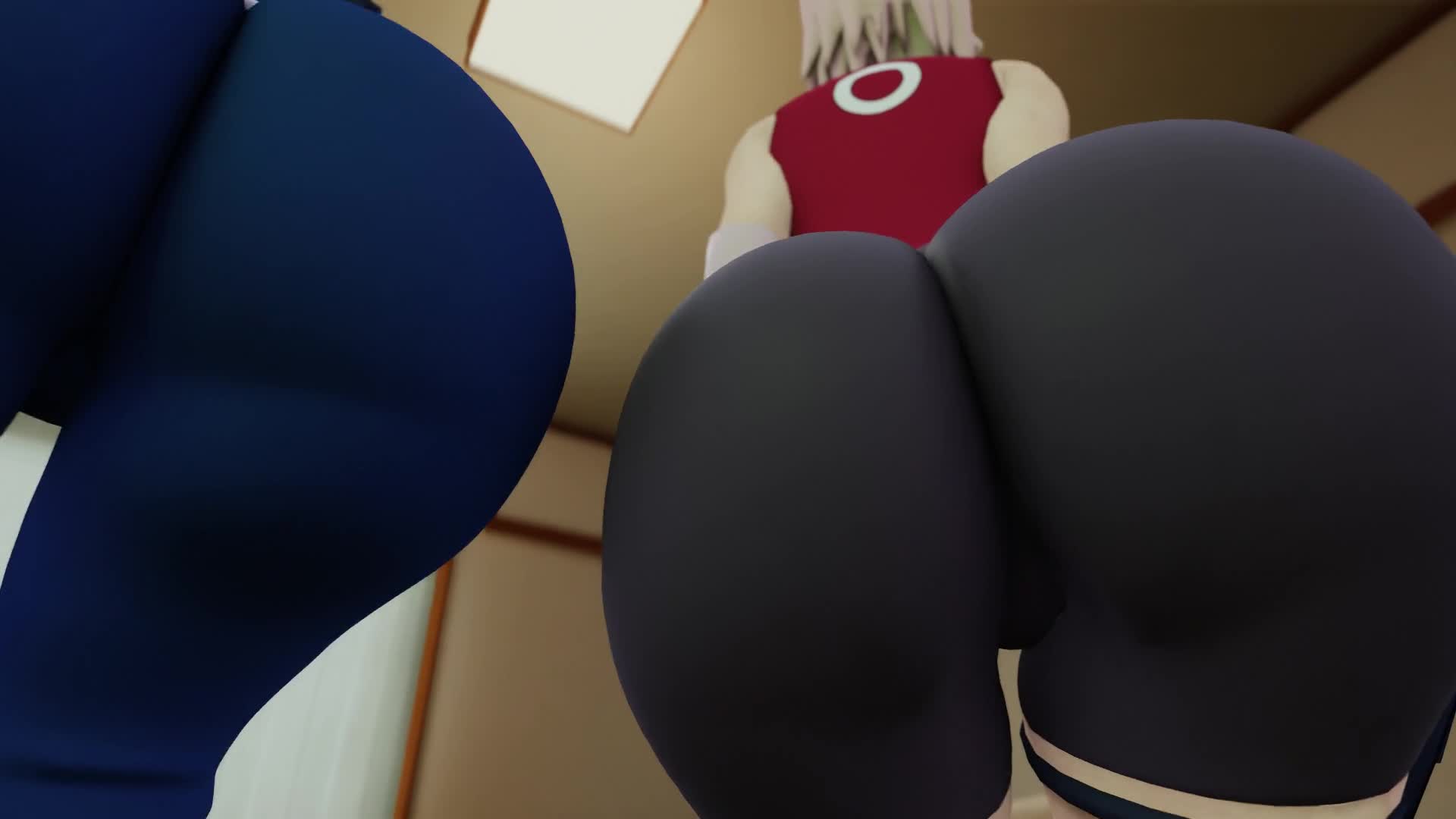 Hinata and Sakura Twerking Massive Asses – Naruto Shippuden NSFW animation thumbnail