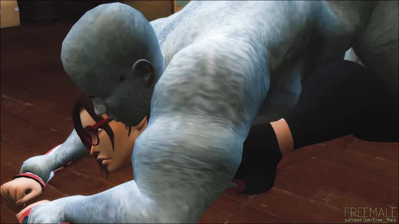 Claire Redfield Raped by Tyrant Monster – Resident Evil 2 NSFW animation thumbnail