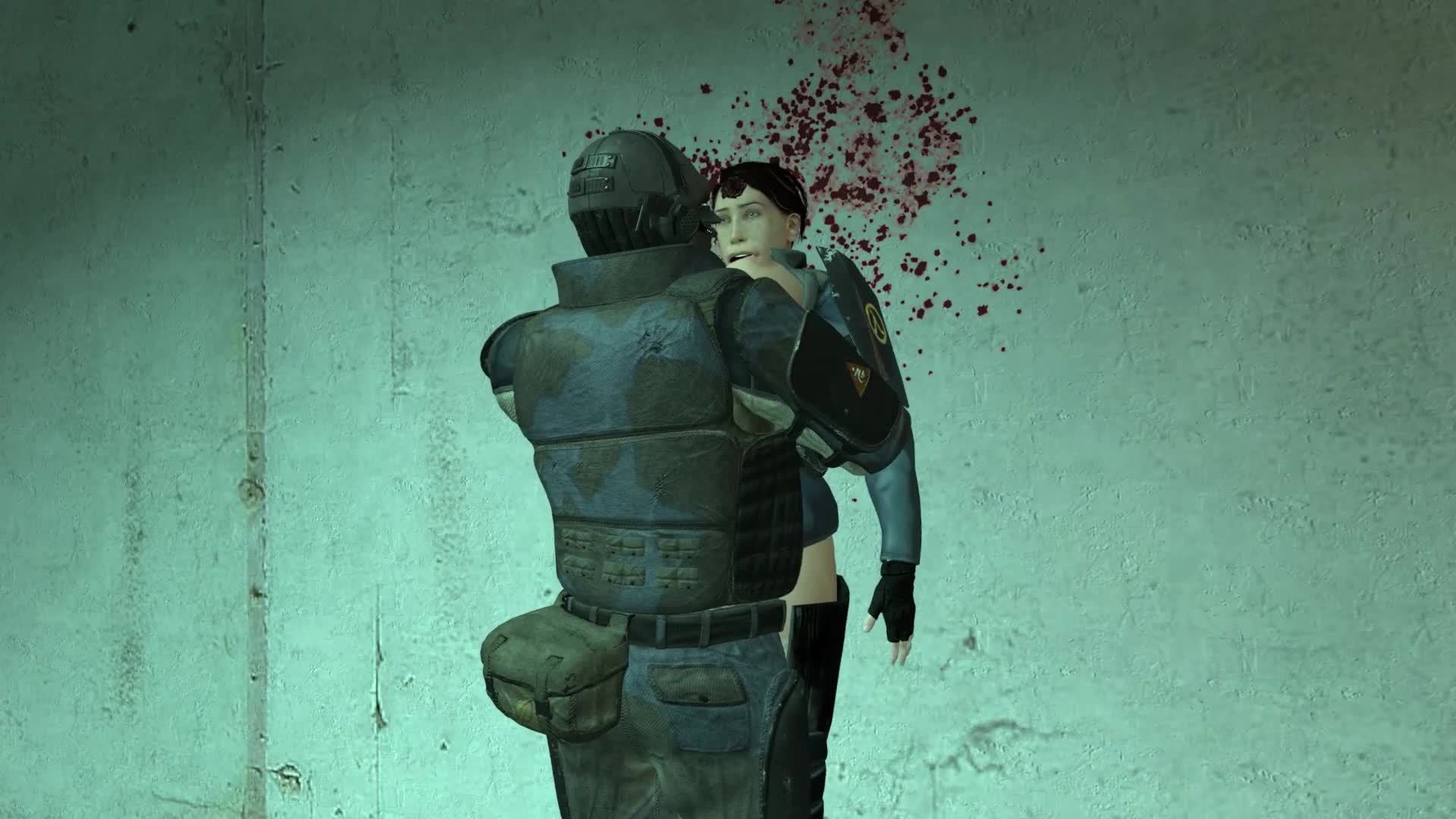 Combine Soldier Necro Skullfuck Citizen Corpse -Half-Life 2 NSFW animation thumbnail