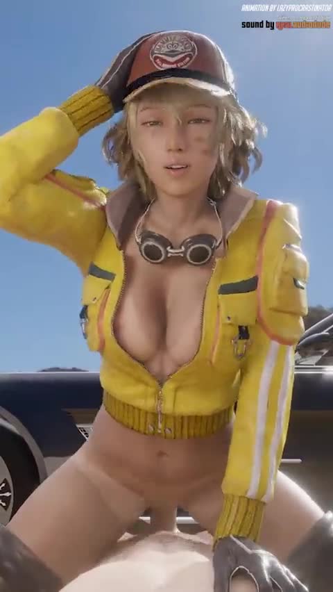 Cindy Aurum Busty Cowgirl Vaginal Ride by Hung POV Guy -Final Fantasy XV NSFW animation thumbnail