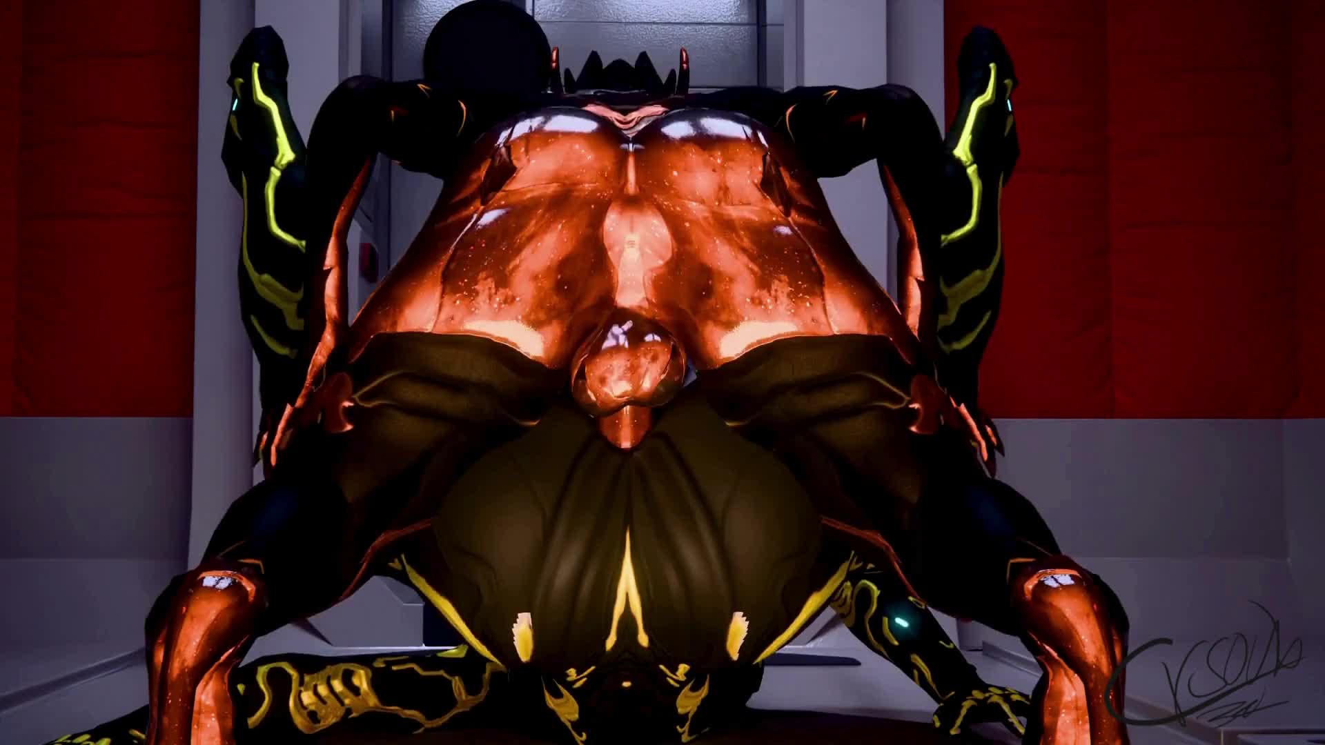 Ember Heirloom Futa Mating Press Nyx – Warframe NSFW animation thumbnail