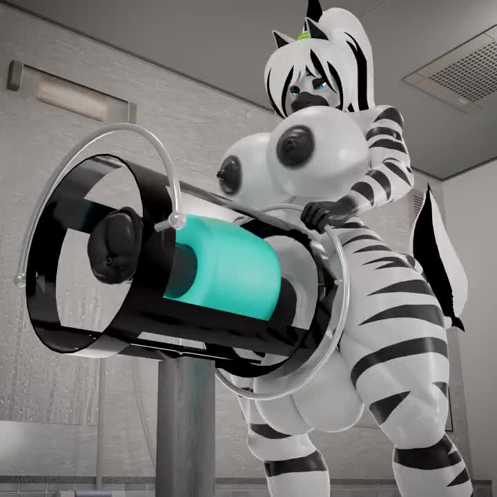 Zuki Zebra Futa Handjob Cumshot – Evov1 NSFW animation thumbnail