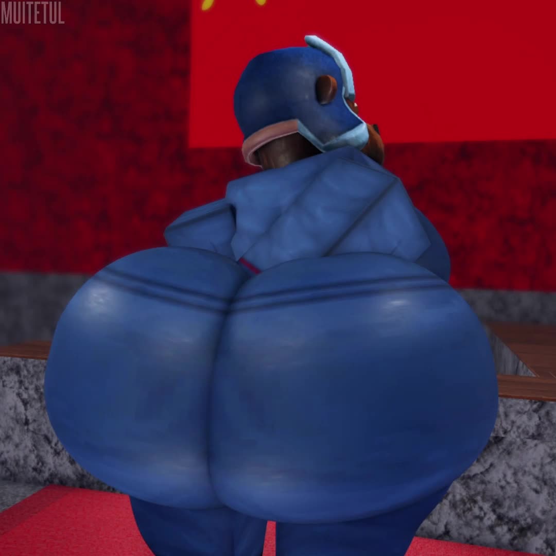 Ushanka Bear Digs Hyper Ass – Roblox NSFW animation thumbnail