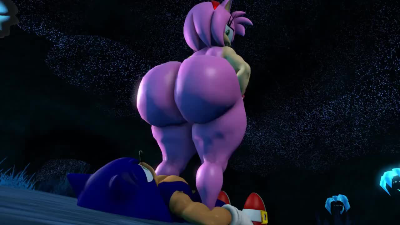 Amy Rose Facesits Sonic – Sonic the Hedgehog NSFW animation thumbnail