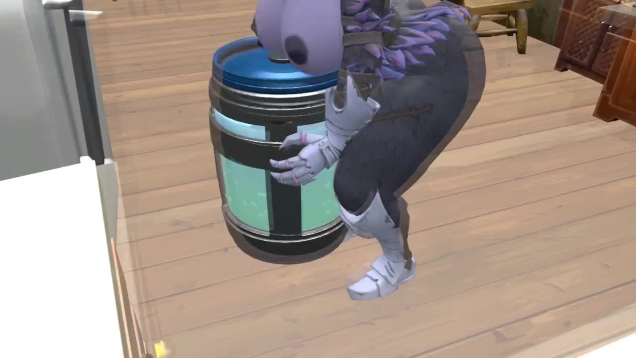 Raven Team Leader Gassy Farts Items -Fortnite NSFW animation thumbnail