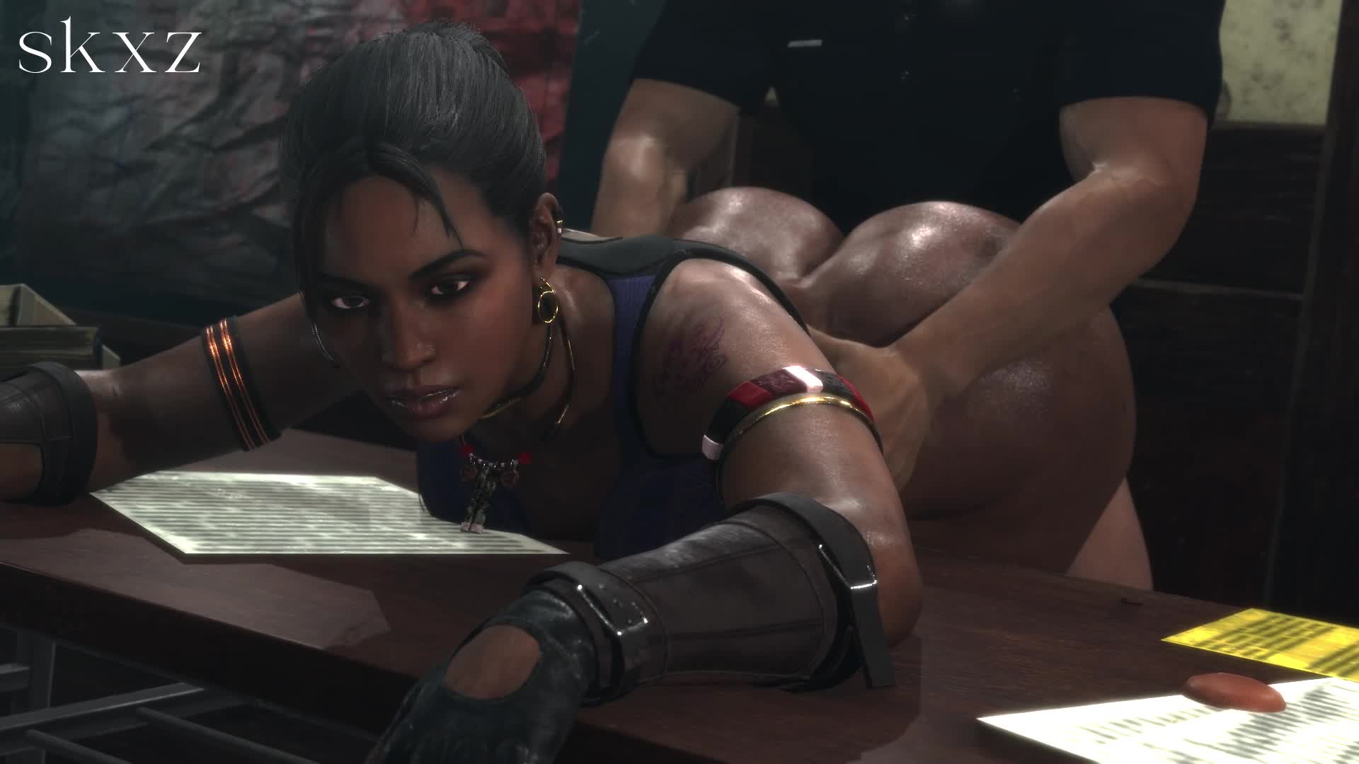Sheva Alomar Fat Ass Pounded By BWC – Resident Evil NSFW animation thumbnail