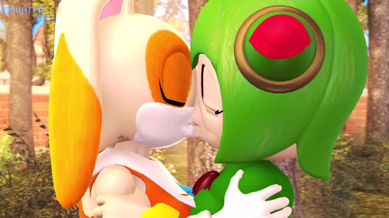 Cream x Cosmo Steamy Pocky Kiss – Sonic Yuri NSFW animation thumbnail