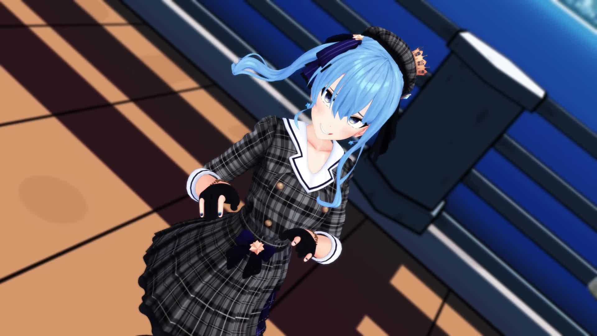 Hoshimachi Suisei Bottomless Ass Shake Dance – Hololive NSFW animation thumbnail