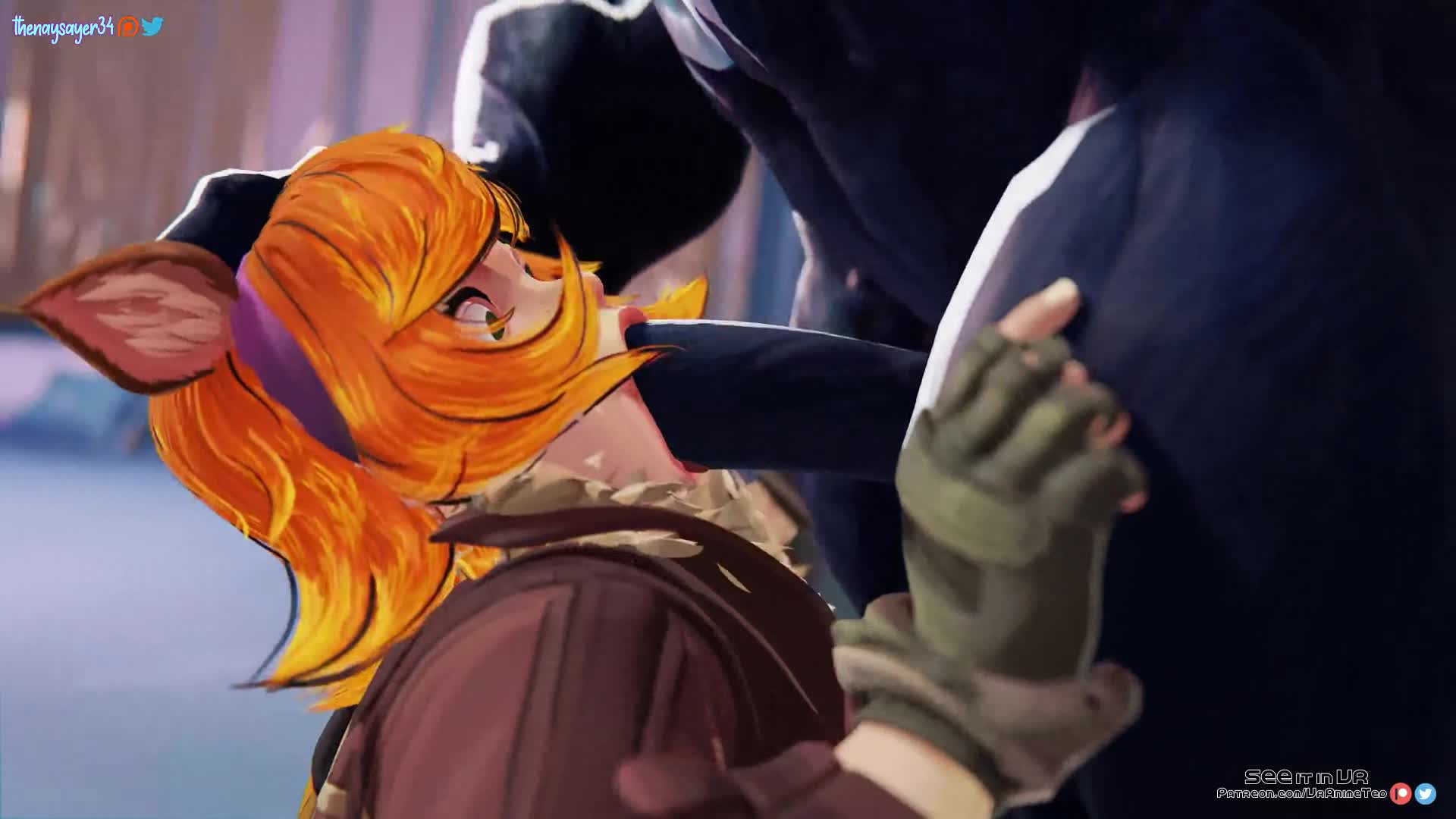 Squirrel Girl Deepthroats Venom Cock -Marvel Rivals NSFW animation thumbnail