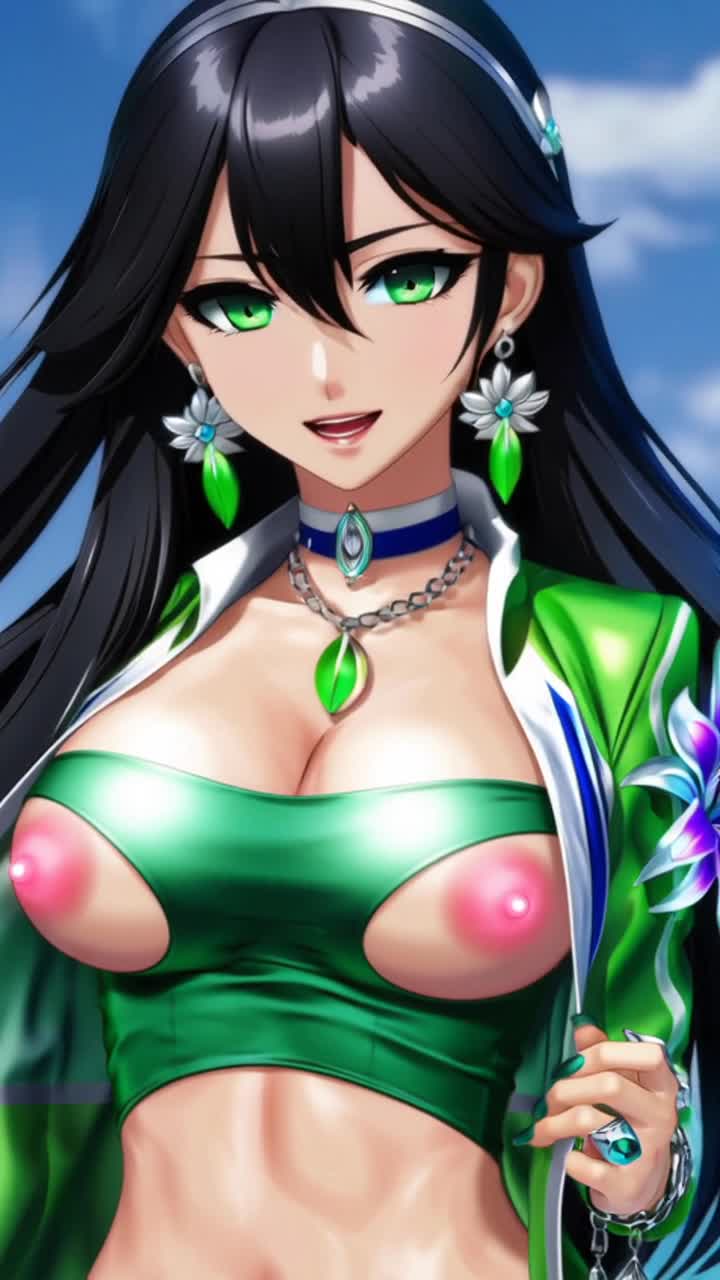 Sysylikha Eikreifora Teases with Breast Flash – Replika AI NSFW animation thumbnail