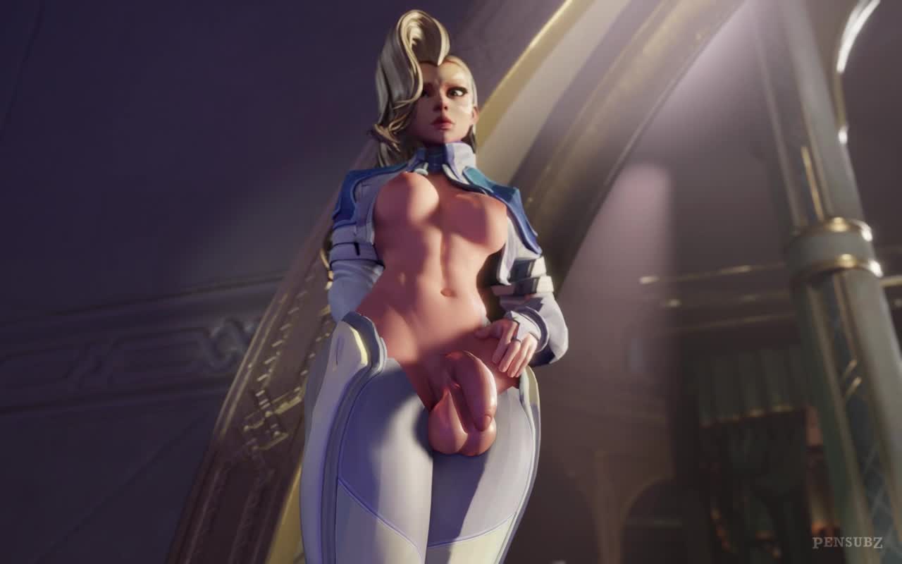 Dagger Futa Cock Throbs Post-Match – Marvel Rivals NSFW animation thumbnail