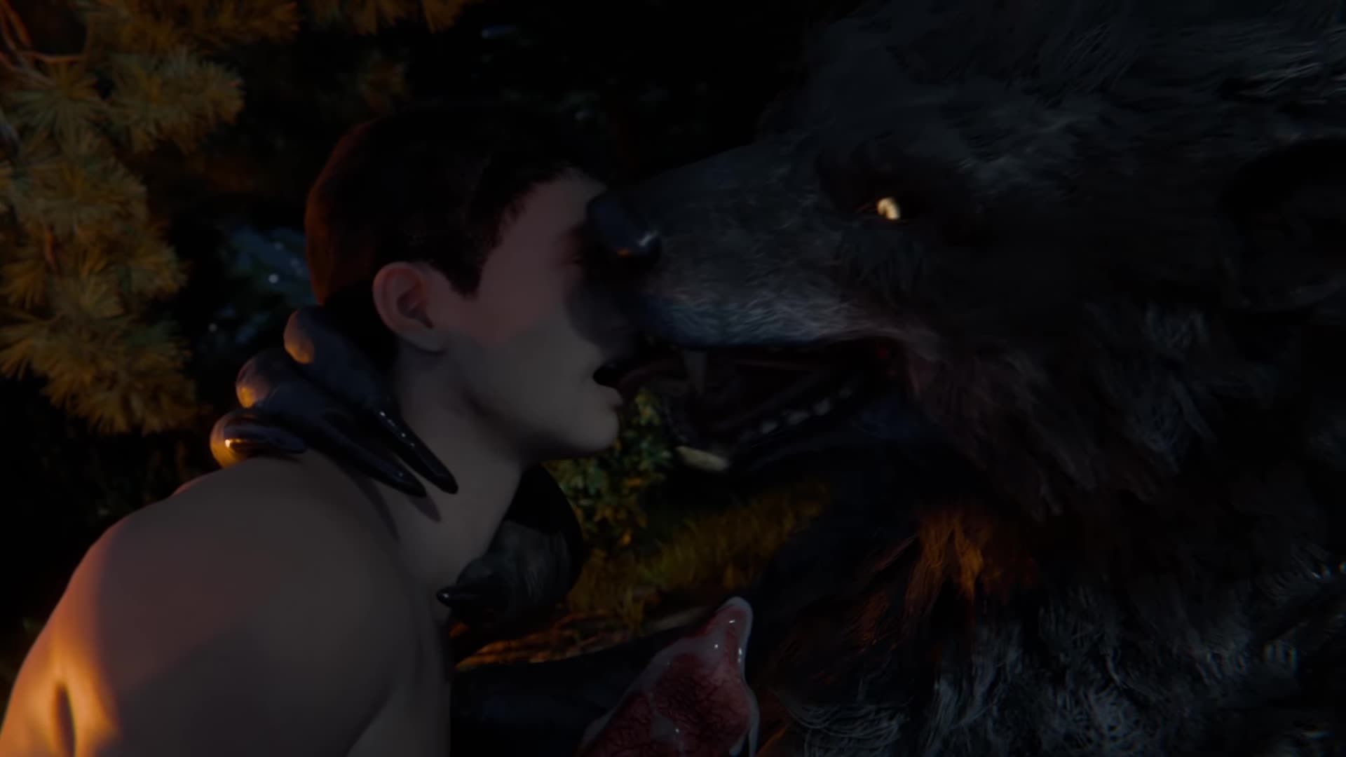 Small Human Fucks Power Bottom Werewolf – Werewolf: The Apocalypse NSFW animation thumbnail