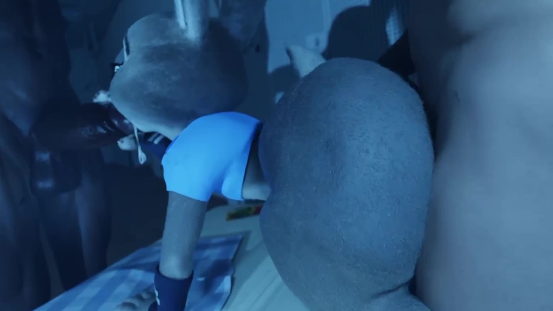 Judy Hopps Spitroasted by Two Humans – Zootopia NSFW animation thumbnail