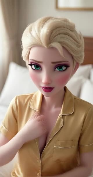 Elsa Naked Solo Animation – Frozen NSFW animation thumbnail
