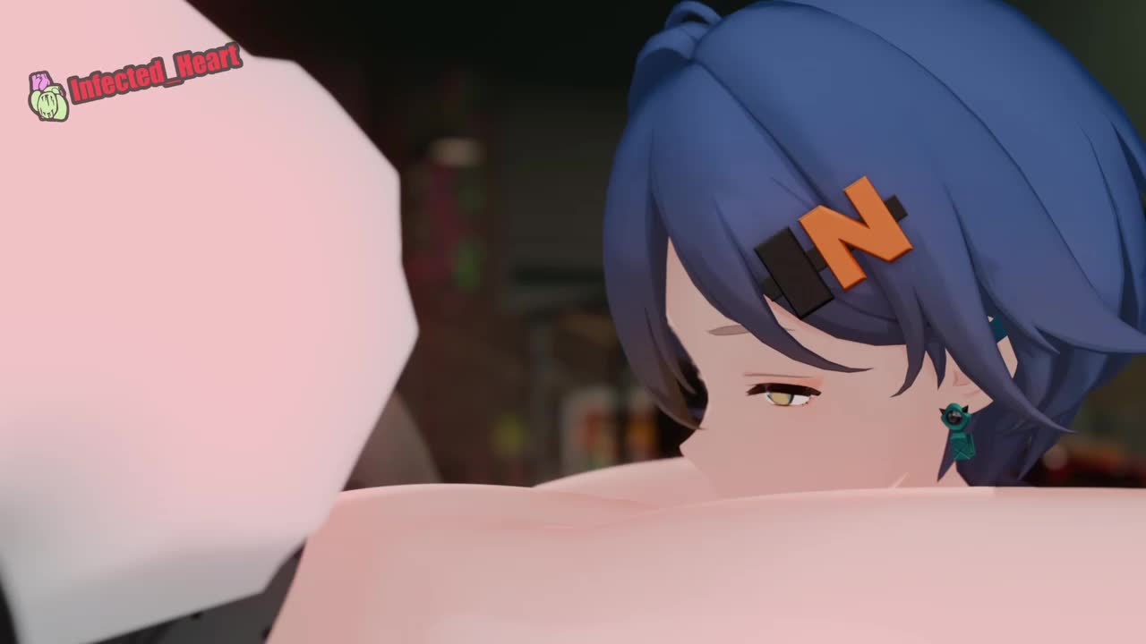 Belle x Caesar King Yuri Pussy Eating – Zenless Zone Zero NSFW animation thumbnail