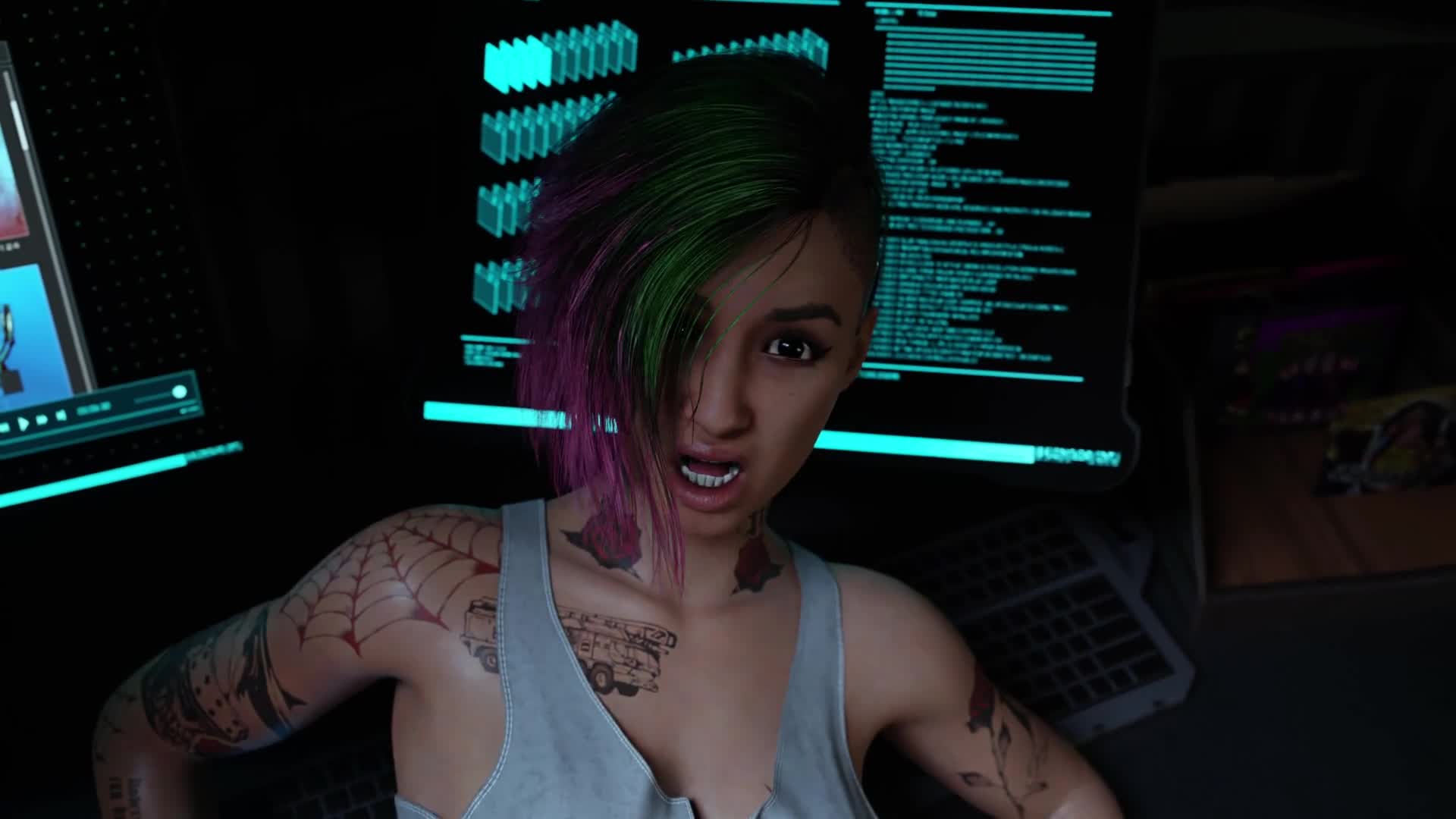 Judy Alvarez Fucked by V – Cyberpunk 2077 NSFW animation thumbnail
