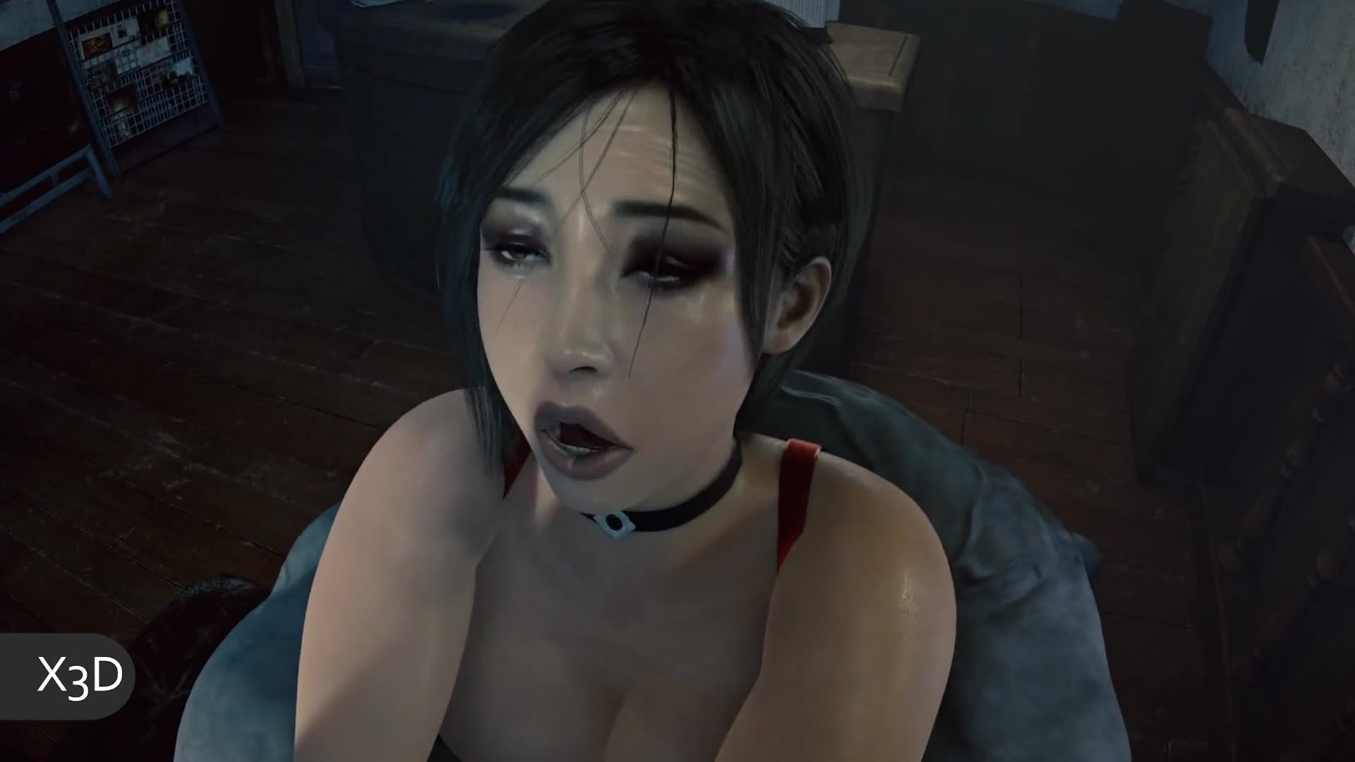 Ada Wong Throat Fucked by Mr. X – RE2 Remake NSFW animation thumbnail