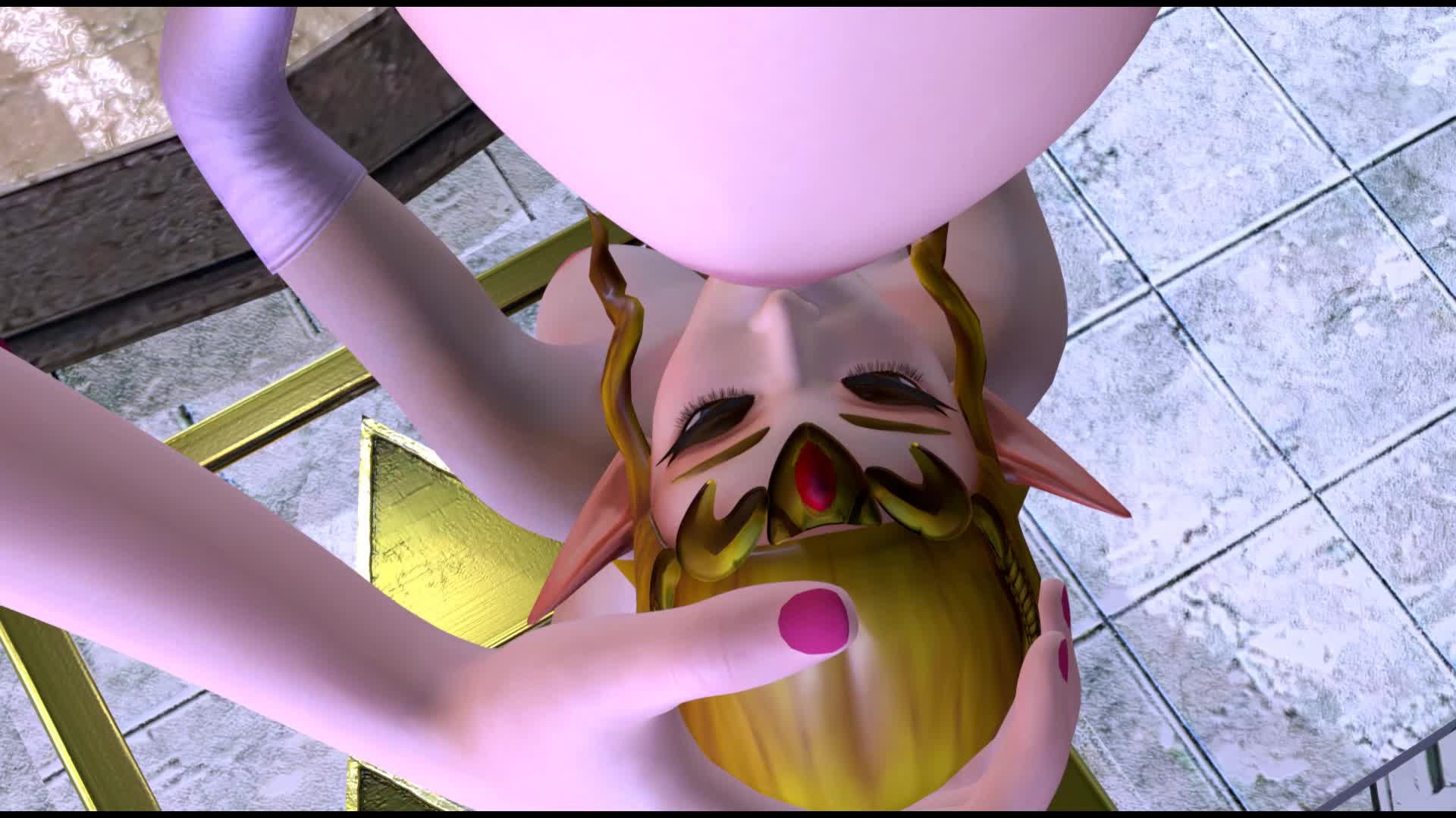 Zelda Sucks Great Fairy’s Giant Nipples – Ocarina of Time NSFW animation thumbnail