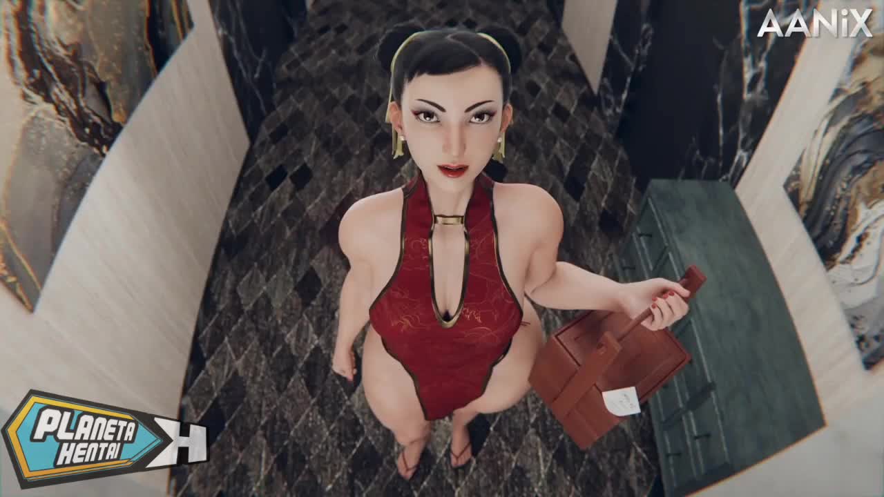 Chun-Li Monster Cock Deepthroat Creampie -Street Fighter NSFW animation thumbnail