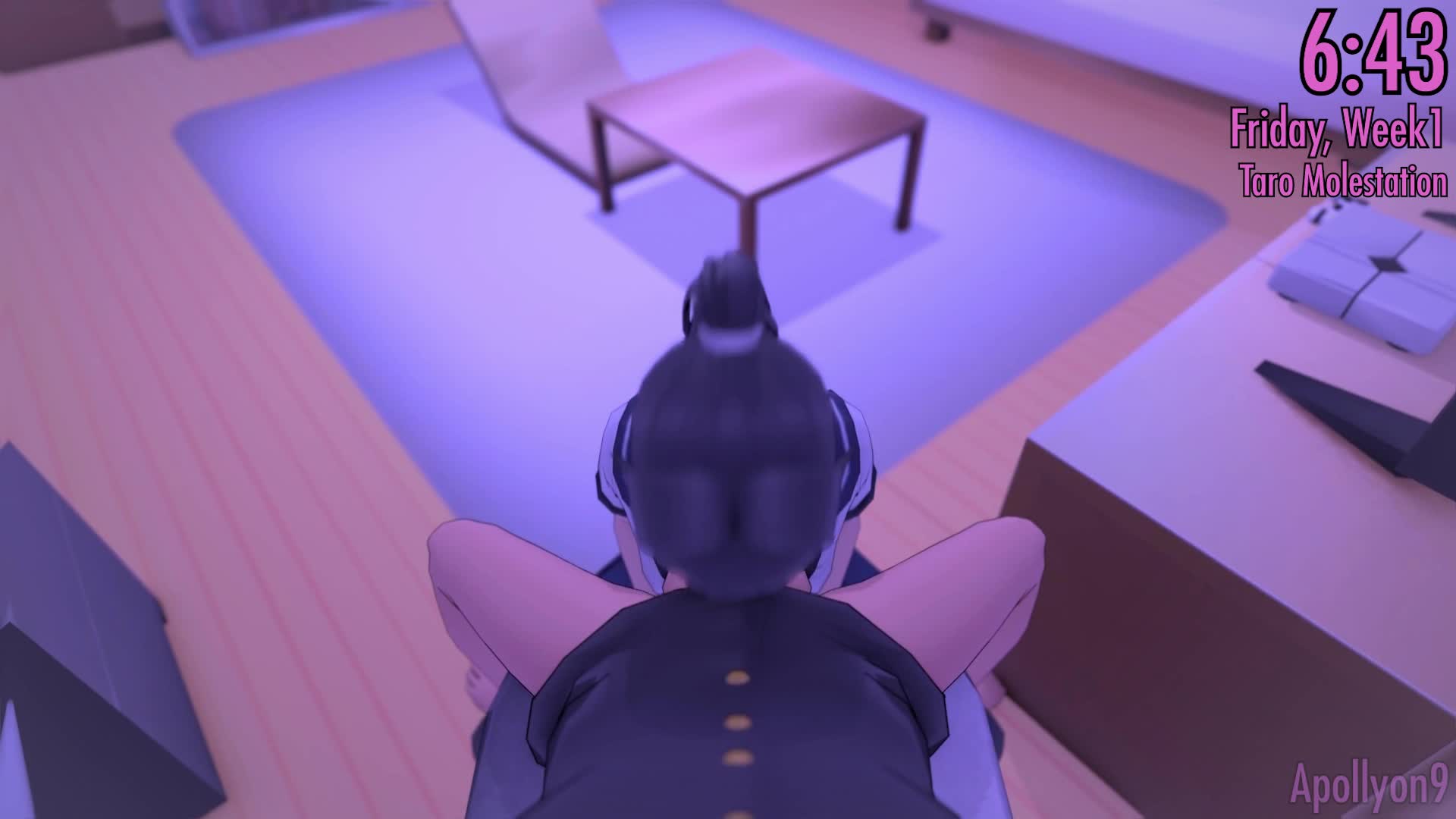 Ayano Aishi Deepthroats Tied Senpai – Yandere Simulator NSFW animation thumbnail