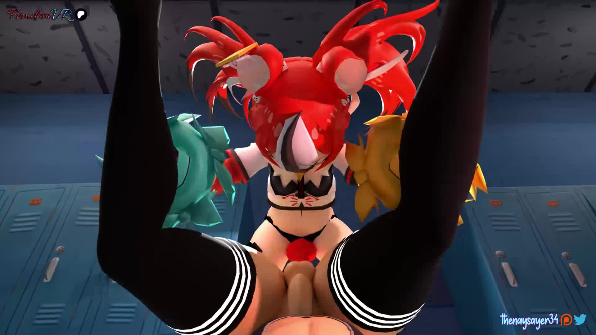 Hakos Baelz Strap-On Femdom Missionary POV – Hololive English NSFW animation thumbnail