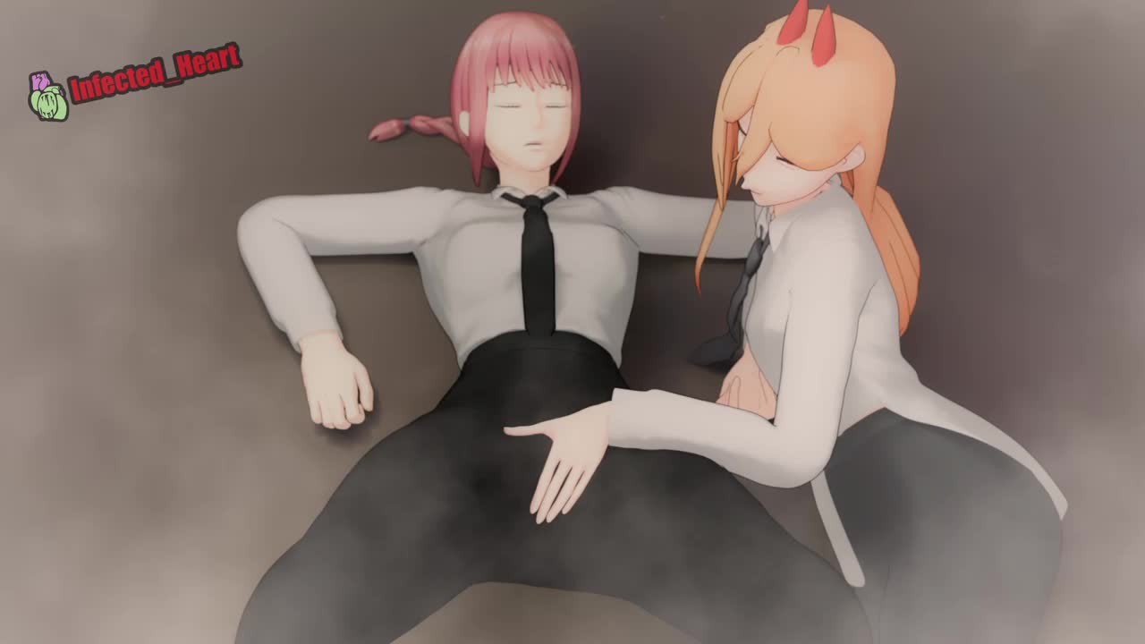 Makima Fingers Power to Squirt & Pee – Chainsaw Man NSFW animation thumbnail