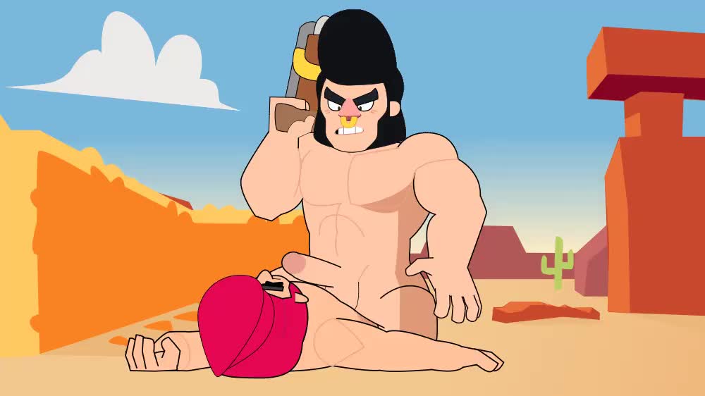 Bull Fucks Colt’s Ass Hard – Brawl Stars NSFW animation thumbnail