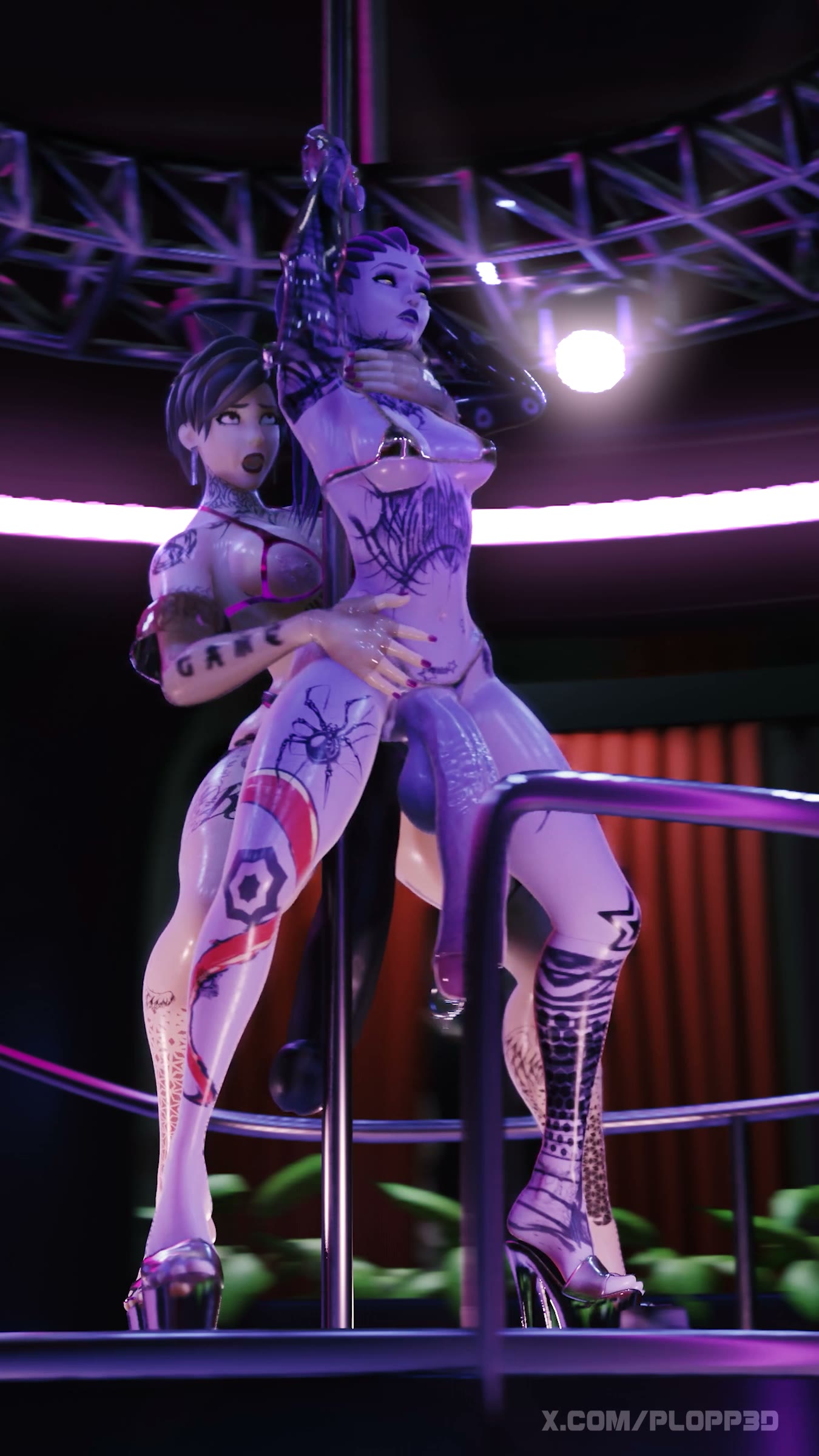 Widowmaker Strapon Fucks Tracer – Overwatch thumbnail