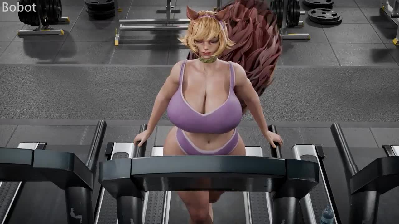 Squirrel Girl Bra Lift Tease – Marvel Rivals NSFW animation thumbnail