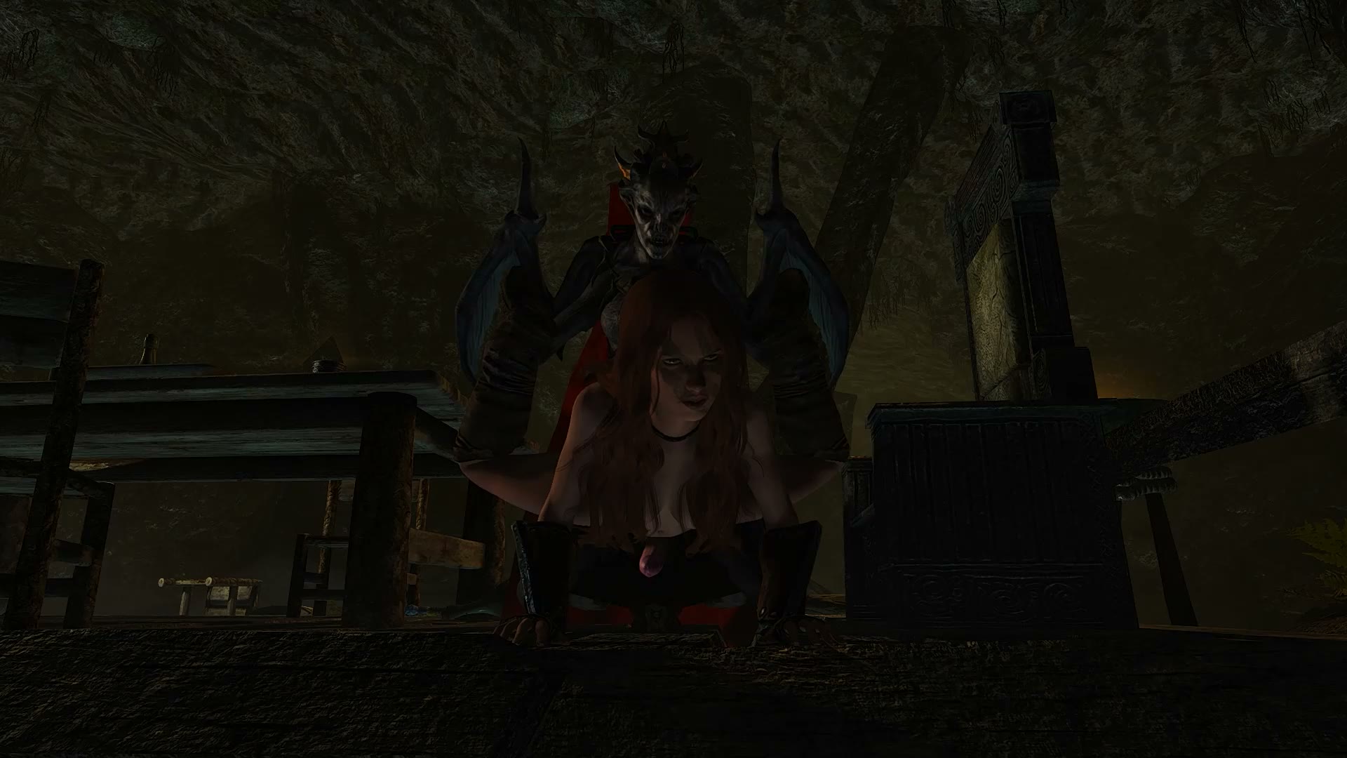 Aela the Huntress Futa Beast Creampie – Skyrim thumbnail