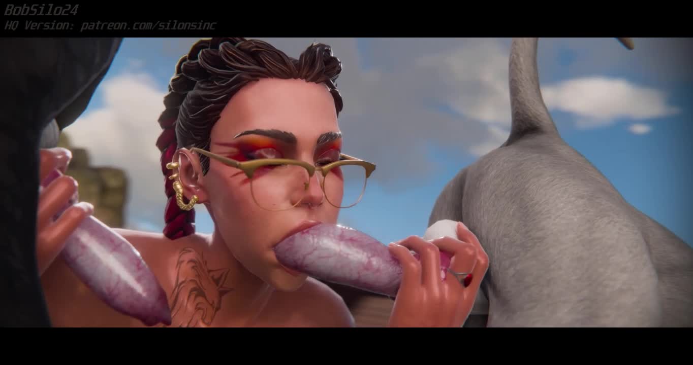 Loba Spitroast with Feral Dogs – Apex Legends NSFW animation thumbnail