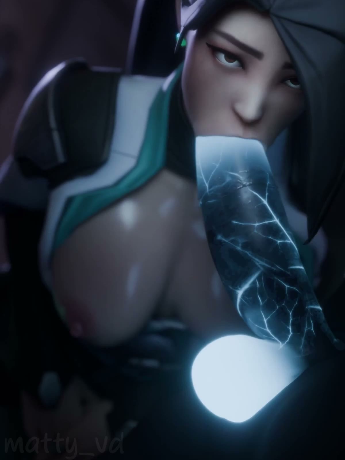 Omen Dominates Sage in Blowjob – Valorant thumbnail