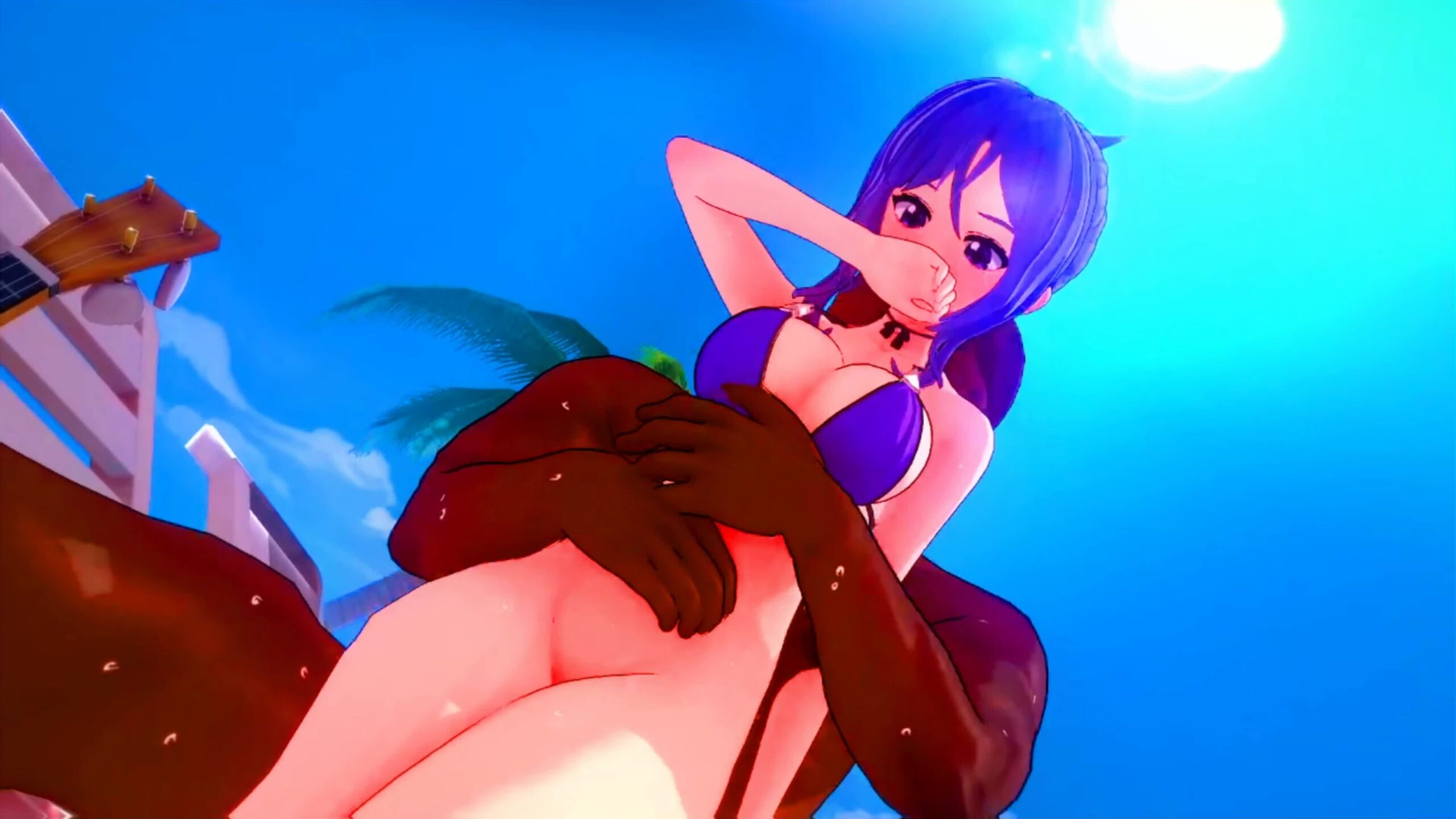 Aak3’s Beach Anal by Muscular BBC – Indie VTuber NSFW animation thumbnail