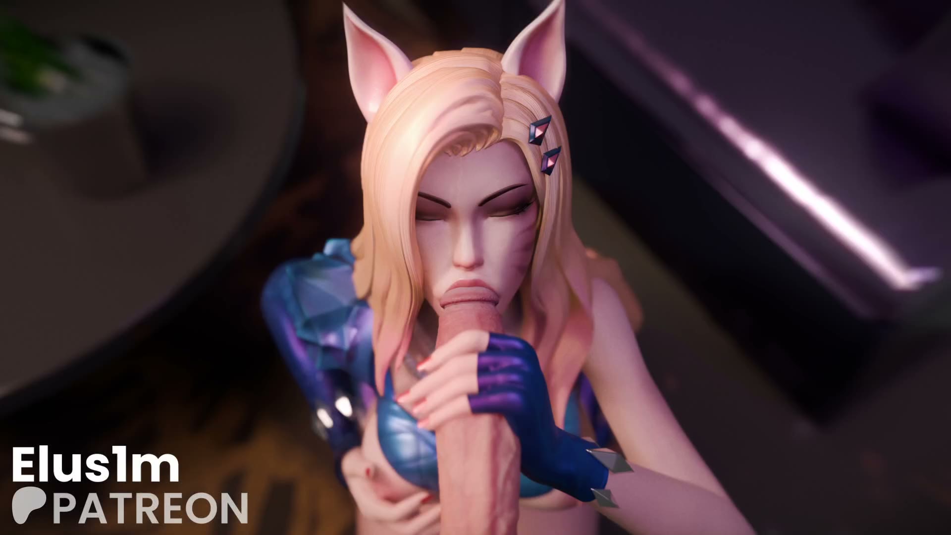 Ahri’s Seductive Blowjob POV – League of Legends thumbnail