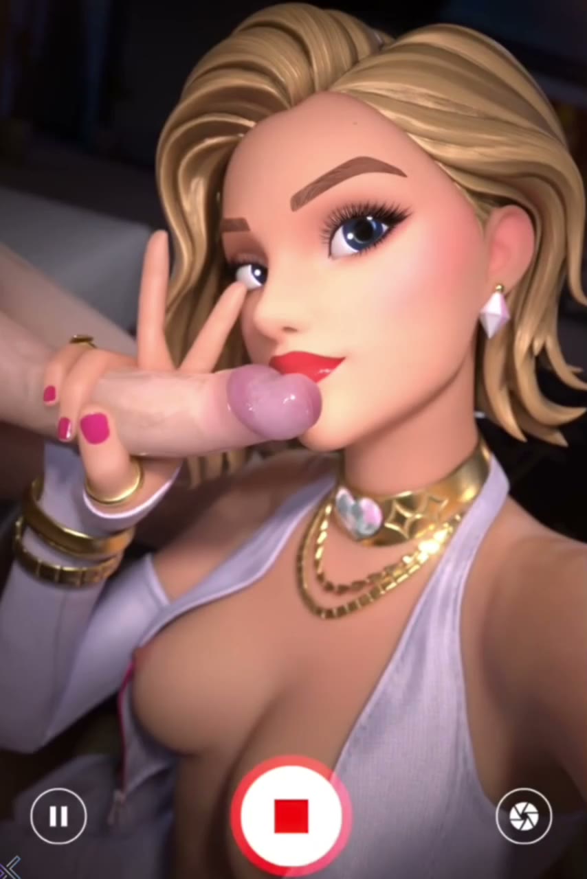 [FORTNITE] Cat Holloway Sloppy Deepthroat Cumshot thumbnail