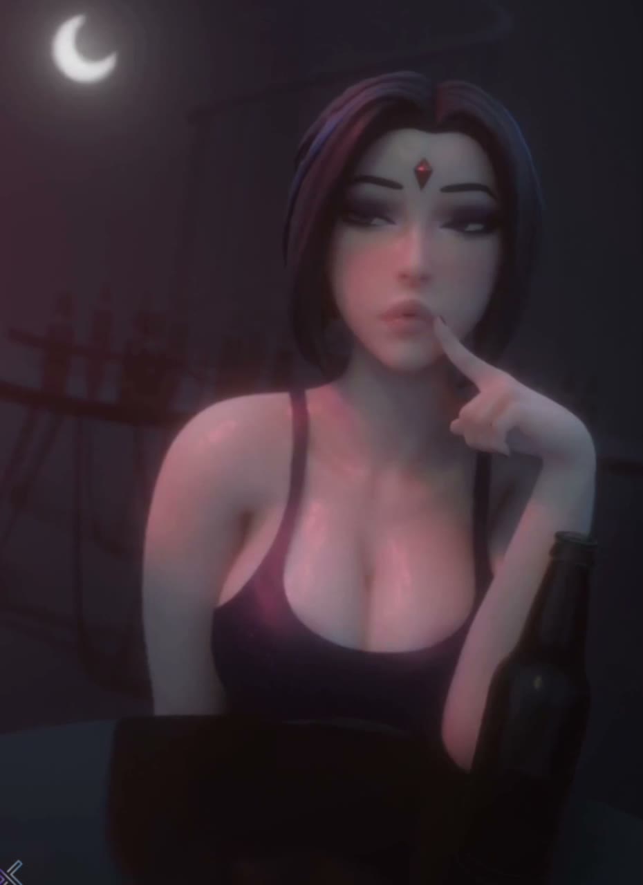 Raven’s Deepthroat and Cum Swallow – Teen Titans thumbnail