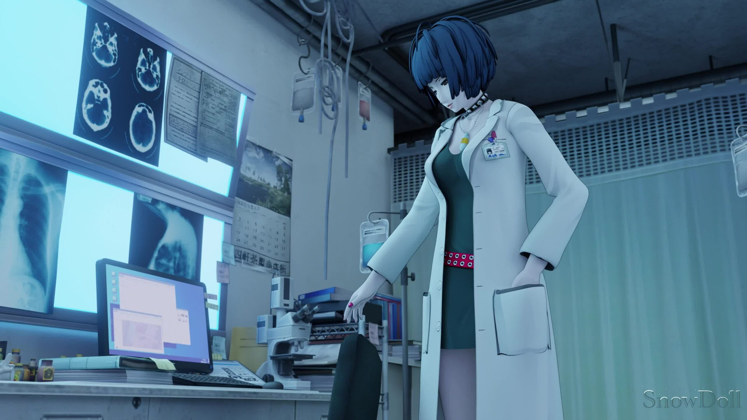 Ren Amamiya Fucks Hairy Tae Takemi – Persona 5 NSFW animation thumbnail