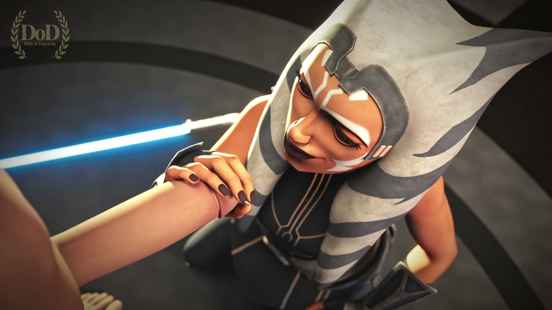 Ahsoka Tano Submissive Oral Handjob – Star Wars Clone Wars thumbnail